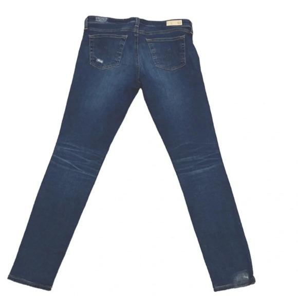 Ag Adriano Goldschmied The Legging Ankle Blue Jeans Size 30 - Picture 6 of 6